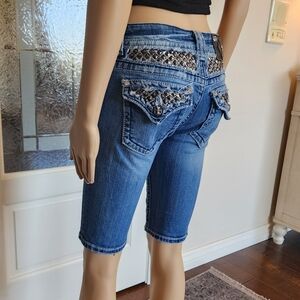 MISS ME BERMUDA SHORTS SZ 27